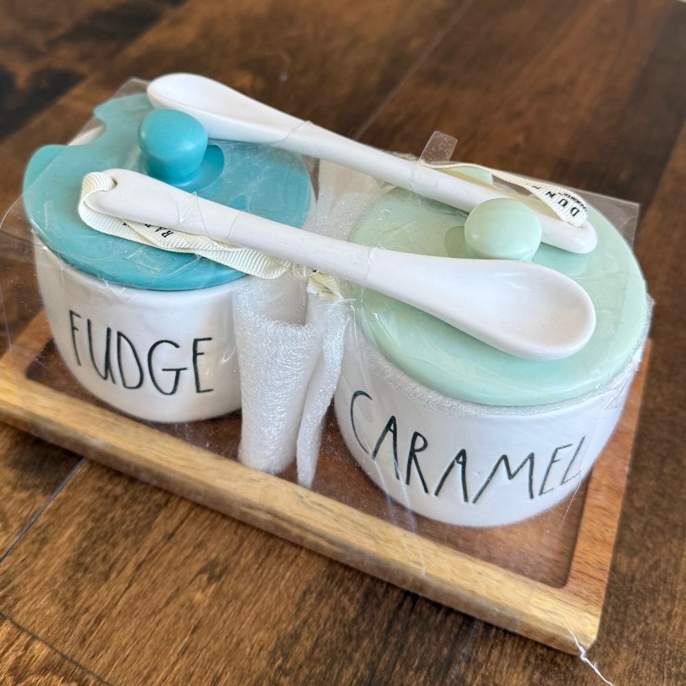 Rae Dunn • Fudge & Caramel Set - Picture 6 of 6